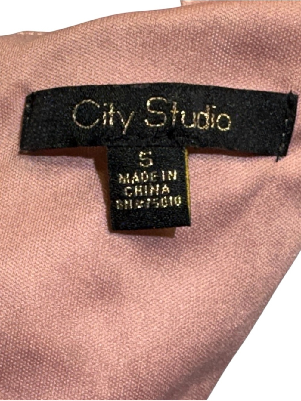 City Studio Lace Overlay Fit & Flare Dress Junior's Size 5 in Blush Rose - Picture 8 of 10